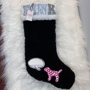 PINK christmas stocking